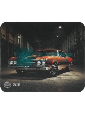 Коврик для мыши Cactus Orange Car 300x250x2мм (CS-MP-P06M)