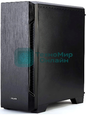 Компьютерный корпус MidiTower Zalman S3 TEMPERED GLASS WINDOW black
