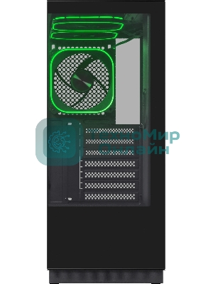 Компьютерный корпус Defender HyperHub черный,ATX,3fans,switchM/BSync