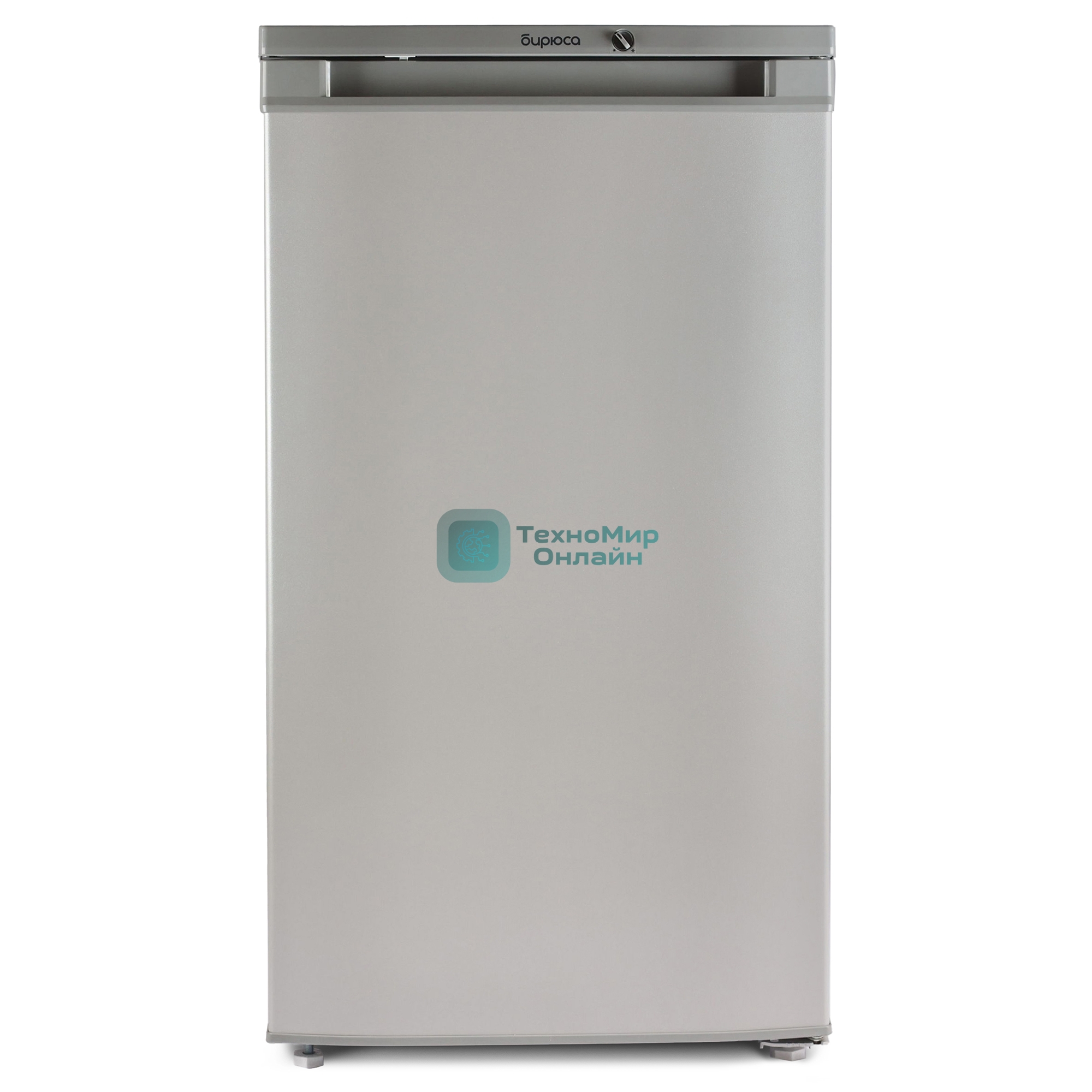 Морозильная камера Бирюса M412 металлик, 80л, 3 ящика