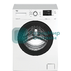 Стиральная машина WSRE8612XAWI 7322910002 BEKO белый, загрузка фронтальная 8 кг, 1200 об/мин, класс: А