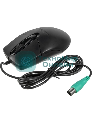 Мышь проводная A4Tech OP-720 черный, 1000 dpi, PS/2, кнопки - 3