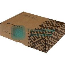 Роутер беспроводной MikroTik hAP ax lite (L41G-2AXD) AX600 10/100/1000BASE-TX голубой