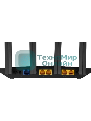 Роутер беспроводной TP-Link Archer C6U AC1200 10/100/1000BASE-TX/4G ready черный