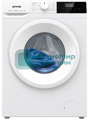 Стиральная машина Gorenje W1NHPI60SCS белый, загрузка фронтальная 6 кг, 1000 об/мин., класс: А