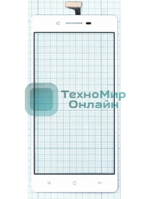 Сенсорное стекло (тачскрин) для OPPO Neo 7, белое