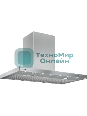 Вытяжка каминная Elikor Квадра 90Н-650-К3Д серебристый, 90 см, 650 куб. м/ч, 56 дБ