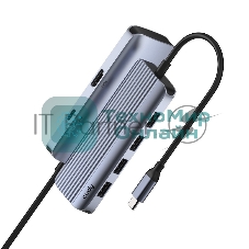 USB-концентратор USB-C Cudy UH500, 1 USB-C 3.0, 1x 4K@30Hz HDMI Port, 1x 100W USB-C port for PD Charging, 4x USB-A (UH500)