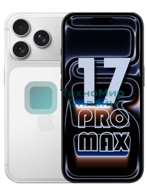 Смартфон Apple iPhone 17 Pro Max 12/256Gb серебристый