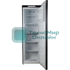 Морозильная камера Maunfeld MFFR170SB, черный, 206л, 4 ящика, 2 полки