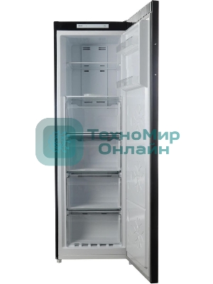 Морозильная камера Maunfeld MFFR170SB, черный, 206л, 4 ящика, 2 полки