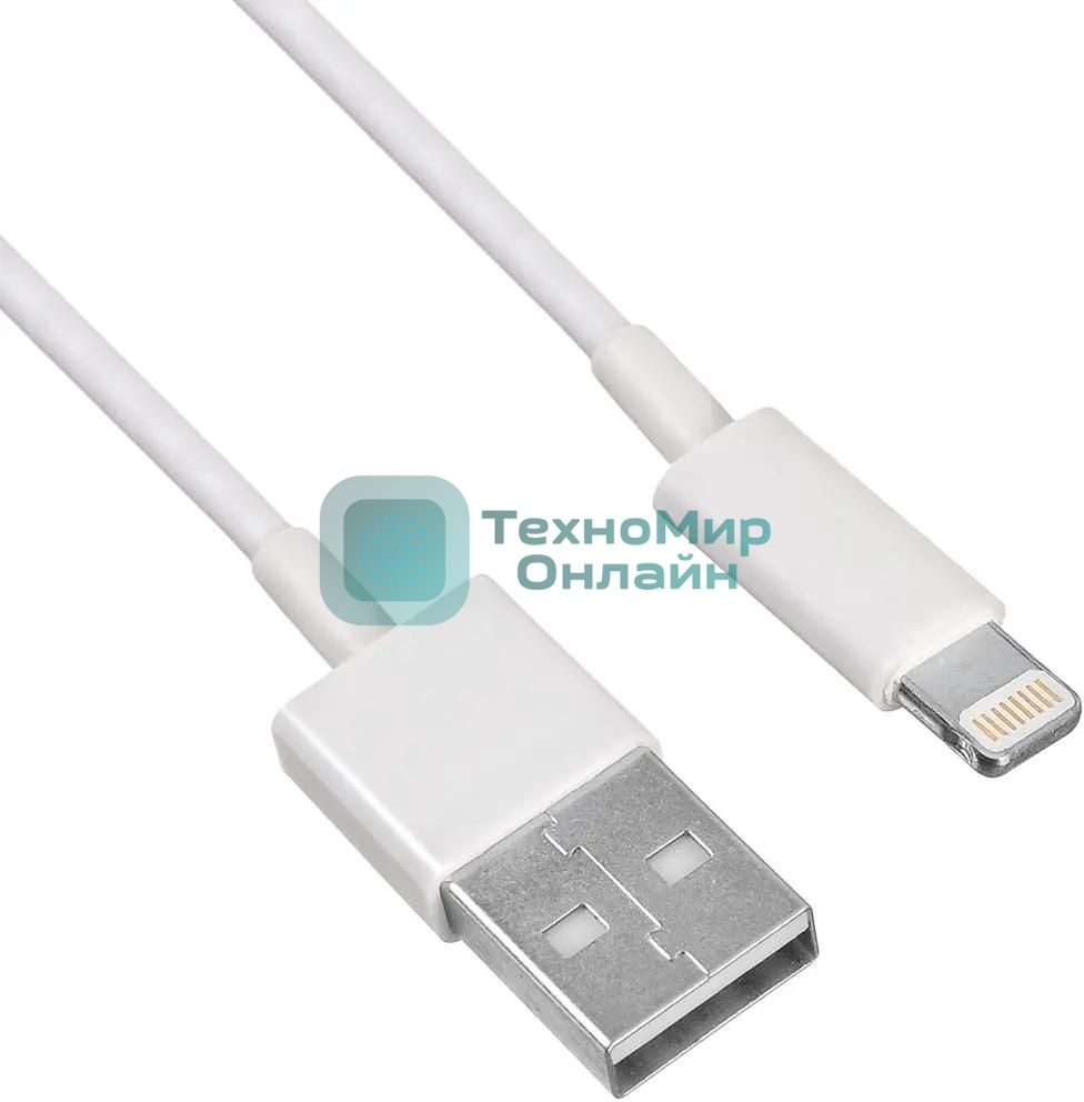 Кабель KingPrice KP-USBAL-2m USB (m)-Lightning (m) 2м белый