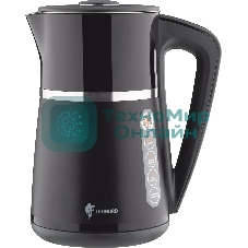 Чайник электрический LEONORD LE-1512 1.7 л, 1850-2200 Вт, черный
