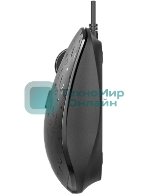 Мышь проводная AULA AM106 черный, 2000 dpi, USB, кнопки - 4