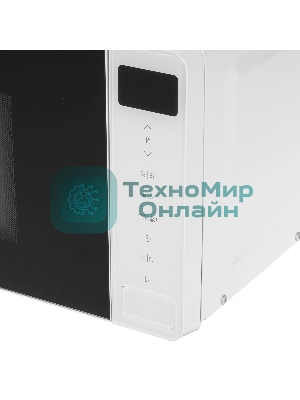 Микроволновая печь Gorenje MO20S4W белый, 20 л, 800 Вт, переключатели - сенсор