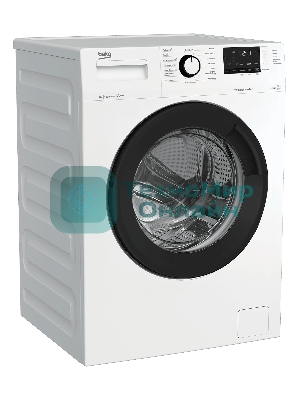 Стиральная машина WSRE8612XAWI 7322910002 BEKO белый, загрузка фронтальная 8 кг, 1200 об/мин, класс: А