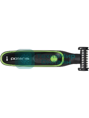 Машинка для стрижки Polaris PHC 0303RB черный/лайм 240Вт