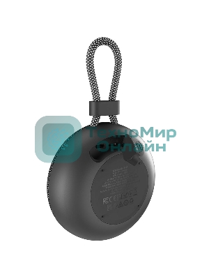Портативная колонка круглая HOCO BS60, черный