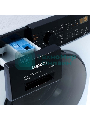 Стирально-сушильная машина Бирюса WMD-SM812/03 белая, загрузка фронтальная 8 кг, 1200 об/мин., класс: A+++