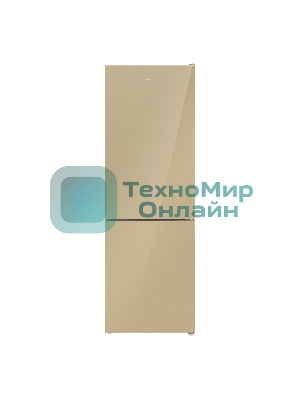 Холодильник Maunfeld MFF185NFBG бежевый двухкамерный инвертор 240/100л морозилка снизу, No Frost