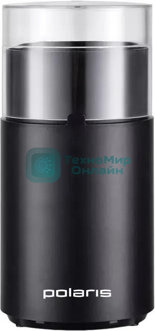 Кофемолка Polaris PCG 2015 200Вт сист.помол.:ротац.нож вместим.:50гр черный