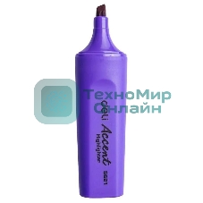 Текстовыделитель Deli ES621violet Delight, скошенный пишущий наконечник, 1-5мм, фиолетовый