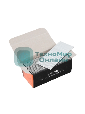 Гвозди PNF 50S для пневмостеплера ANG 210R, отделочные, тип 18GA, сеч. 1.25x1.0, шляпка 2 мм, длина 50 мм, сталь, 5000 шт.