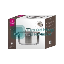 Кастрюля TalleR TR-17353 нержавеющая сталь 18/10, 2.9 л