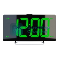 Радиочасы Soundmax SM-1561U (черный с белым)