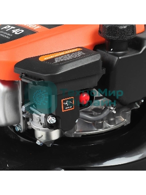 Газонокосилка бензиновая PATRIOT PT 40, 130сс, 3,5 л.с., 40 см, 35л. трав., пластик. дека,