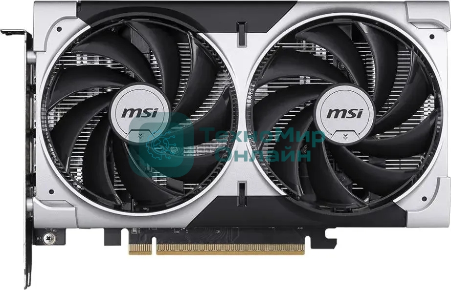 Видеокарта MSI GeForce RTX 5050 8G VENTUS 2X, NVIDIA RTX 5050, 8 ГБ GDDR6, 128 бит, PCI-e 5.0, 1xHDMI, 3xDP, 2587 МГц
