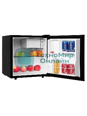 Холодильник BBK RF-051 черный однокамерный 45/5л морозилка сверху