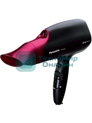 Фен Panasonic EH-NA65 черный/розовый, 2000 Вт, ионизация