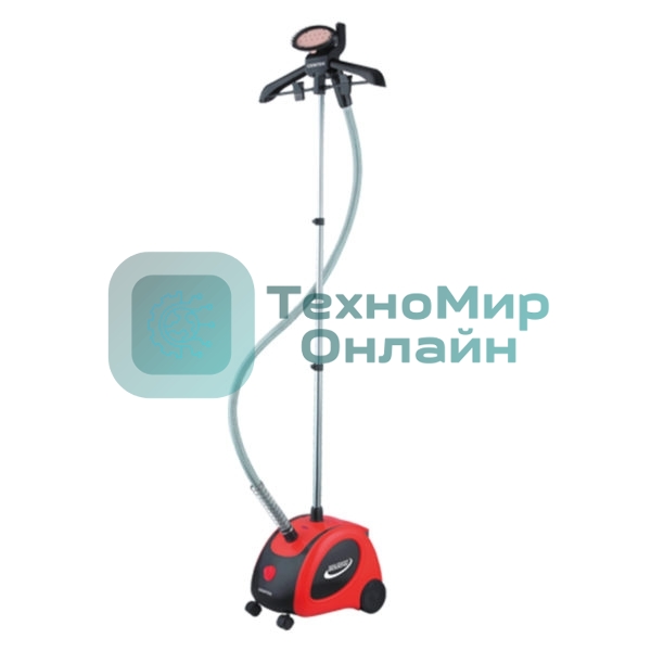 Отпариватель Centek CT-2370 черный/красный, 2200 Вт, 30 г/мин, 1600 мл