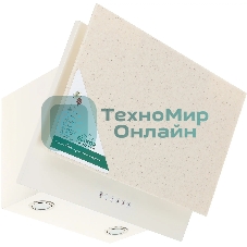 Вытяжка каминная Elikor Рубин Stone S4 60П-700-Э4Г Топ.молоко/песок, 60 см, 700 куб. м/ч, 52 дБ