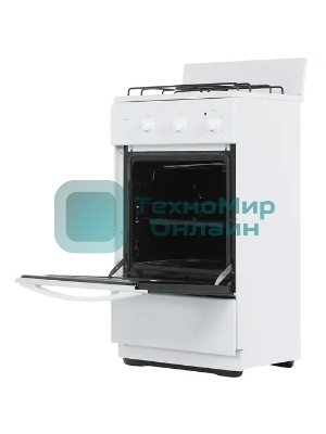 Плита Комбинированная Flama CK 2201 W белый
