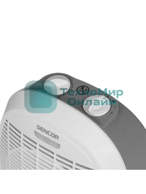 Тепловентилятор Sencor SFH 7017WH, белый, 2000 Вт, 20 м2, термостат