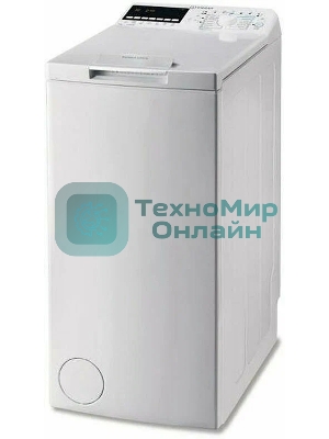 Стиральная машина Indesit BTWB 7220P EU N белый, загрузка вертикальная 7 кг, 1200 об/мин., класс: А