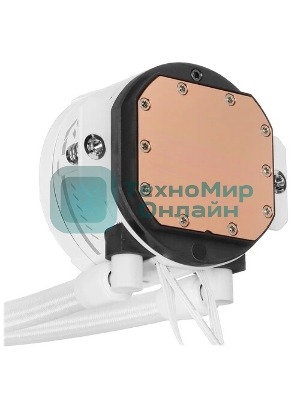 Система жидкостного охлаждения ID-Cooling SL240 белый 120мм алюминий+медь 2000rpm 30db 4-pin 300W