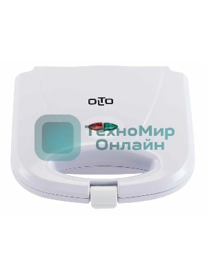 Вафельница OLTO WA-1017 750 Вт, антипригарное покрытие, защита от перегрева, белый