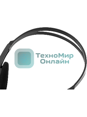 Гарнитура Oklick HS-M100 чёрный, проводная, 3.5 мм