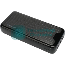 Портативный аккумулятор Gembird GPB-20, 20000мА·ч, 2A, черный