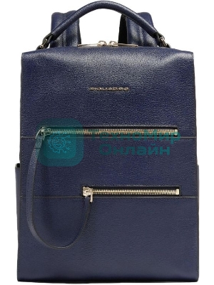 Рюкзак женский Piquadro Patricia CA6772W140/BLU темно-синий кожа