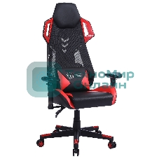 Кресло Cactus CS-CHR-090BLR черный, экокожа