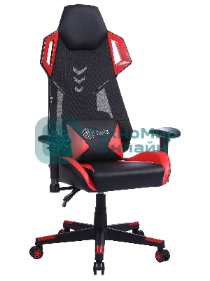 Кресло Cactus CS-CHR-090BLR черный, экокожа