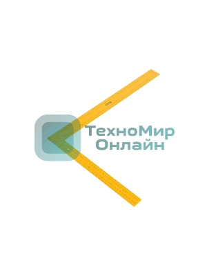 Угольник Denzel стальной, 400 мм х 600 мм, ультрафиолетовая печать (измерительная шкала)