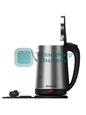 Чайник электрический Maxvi KE1822S silver-black