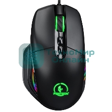 Мышь проводная Jet.A Panteon PS120 черный, 6200 dpi, USB, кнопки - 8