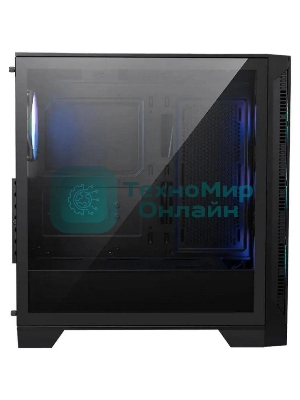 Корпус MSI MAG FORGE 320R Airflow, Midi-Tower, чёрный, 4 x 120 мм