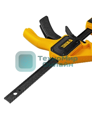 Струбцина Denzel F-образная, быстрозажимная, 150 х 55 мм, усиленный нейлоновый корпус